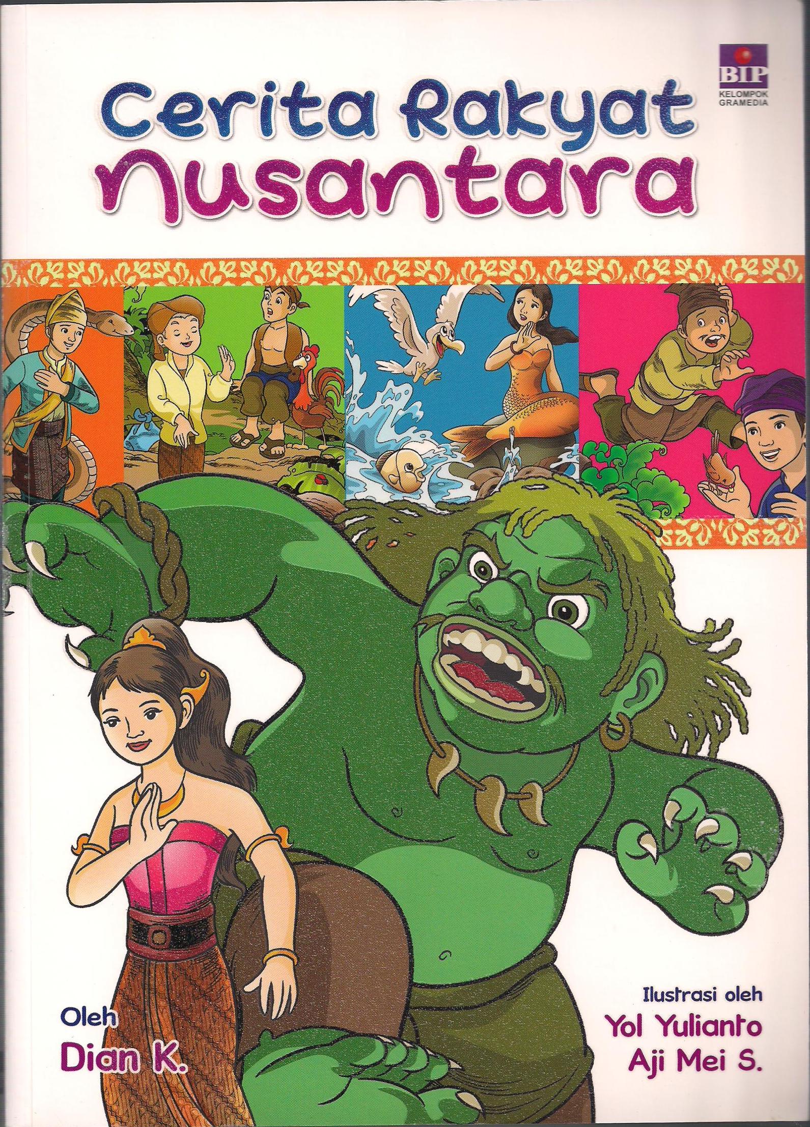 Buku 3 Cover Cerita Rakyat Nusantara Indonesian Education And