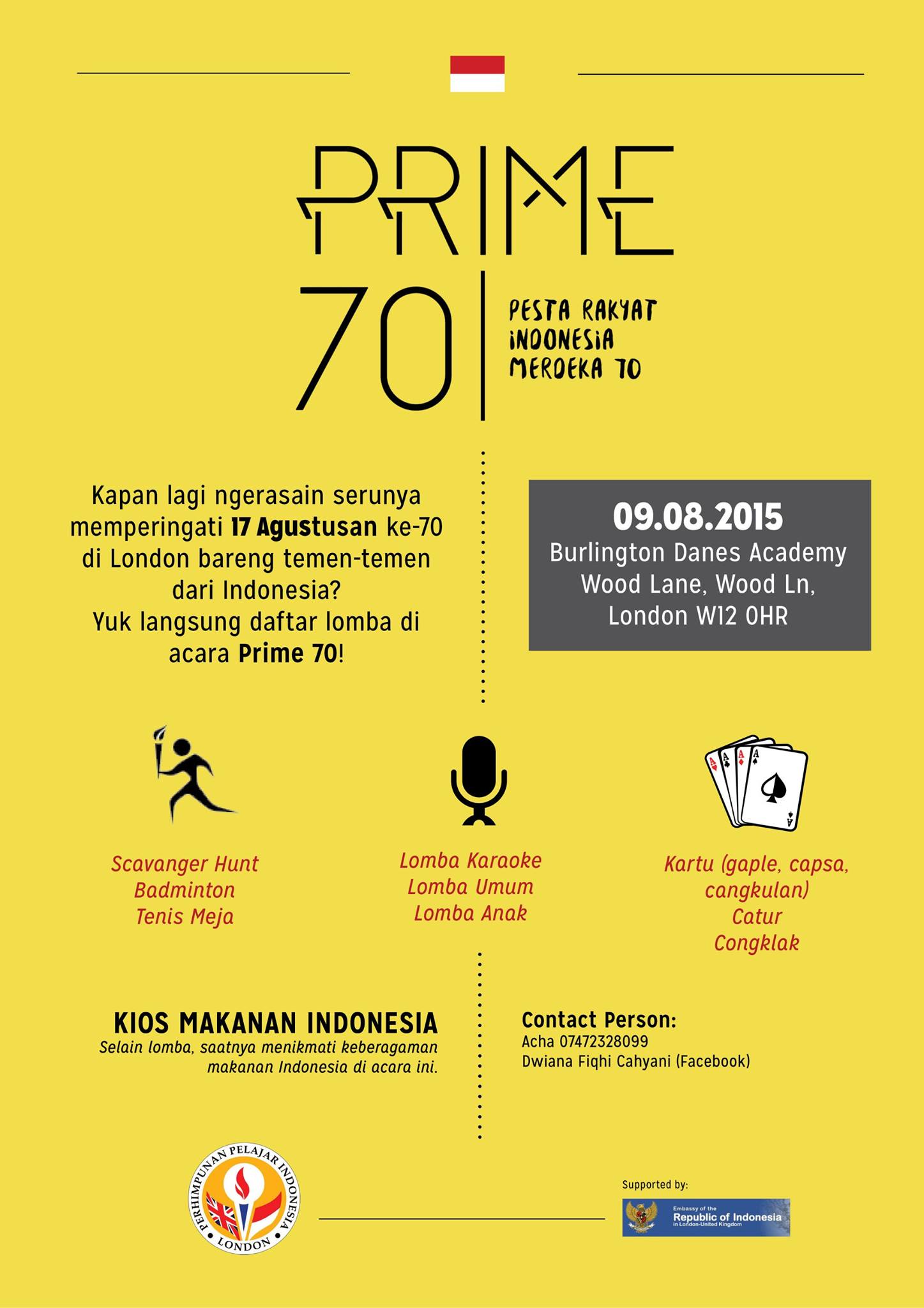[Ended] PRIME 70 (9 August 2015)  Indonesian Education 